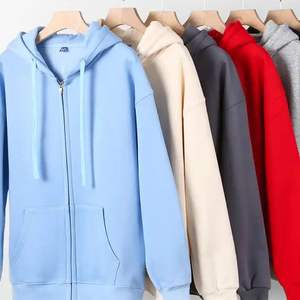 Vente en gros de sweats à capuche unisexes 300 GSM Sweatshirts lourds Fourniture directe d'usine Impression de logo personnalisé Qualité supérieure - Product Image 1