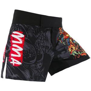 Pantalones Cortos de MMA Más Vendidos, Hechos de Poliéster, Diseña Tu Propio Logotipo, Pantalones Cortos de MMA Sublimados para Hombre, Pantalones Cortos Ligeros para Entrenamiento - Product Image 4