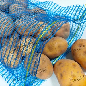 Bolsa de malla Raschel PE ecológica directa de fábrica para almacenamiento de cebollas y agricultura y frutas - Product Image 3