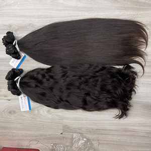 Extensions de cheveux bruts à décolorer 2025 lisses, cheveux humains vietnamiens d'un seul donneur, prix de gros, livraison directe dans le monde entier - Product Image 4