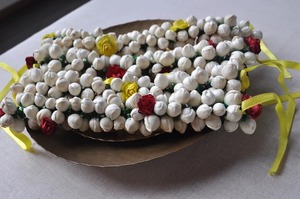 ดอกไม้มะลิ gajra scrunchies งานแต่งงาน haldi Mehndi โปรดปรานปาร์ตี้ปากีสถาน/อินเดียเจ้าสาวและอุปกรณ์เสริมสำหรับเพื่อนเจ้าสาว maiyon ของขวัญ - Product Image 5