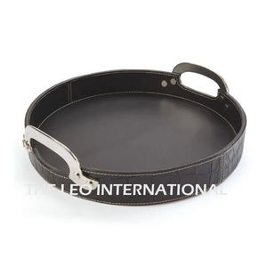 Bandeja de servicio impresa con esmalte en forma de rectángulo de Material de madera Bandeja decorativa de acento para el hogar de la más alta calidad de Venta caliente - Product Image 3