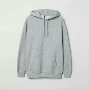 Sweat à capuche unisexe de luxe anti-rides Sweat-shirt en polaire épaisse de haute qualité Doublure d'hiver Motif solide tricoté pour hommes de grande taille - Product Image 5