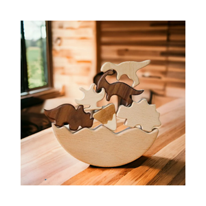 Découvrez l'amusement et l'apprentissage avec le jouet animal en bois pour enfants de haute qualité et à prix compétitif - Product Image 4