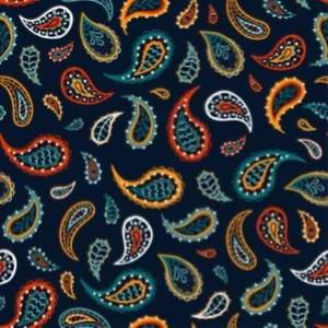 Classique Paisley Bandana Double Face Imprimé 100% Tissu De Coton Biologique Style À La Mode Personnalisé pour Les Adultes En Plein Air Protection Solaire - Product Image 4