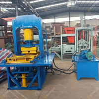 Máquina Automática para Fabricar Ladrillos de Plástico Reciclado para la Producción de Baldosas y Bloques - para Hormigón de Arena y Cemento