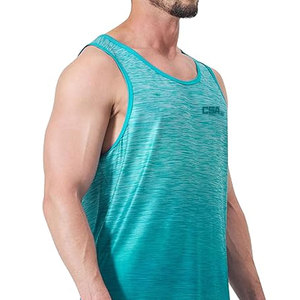 เสื้อกล้ามผู้ชายคุณภาพสูง แห้งเร็ว ระบายอากาศดี เหมาะสำหรับออกกำลังกาย เล่นกีฬา และใส่ในชีวิตประจำวันช่วงฤดูร้อน - Product Image 5