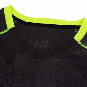 Maillot de football de haute qualité pour supporters, respirant, à manches courtes, écologique, 100% polyester, pour les matchs et le quotidien - Product Image 3