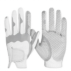 Guantes de Ciclismo y Golf Personalizados de Alta Calidad, Cuero Genuino, Antideslizantes, Impermeables, Duraderos, con Velcro Telescópico, para Mano Izquierda, para Hombre - Product Image 1