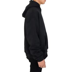Vente chaude hommes sweats à capuche poids lourd Boxy fit unisexe surdimensionné lourd épais polaire coton tricoté sweats à capuche hommes - Product Image 5