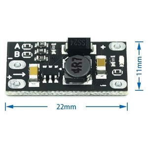 Módulo Convertidor Elevador de Voltaje DC-DC Mini de 3.7V a 12V con Salida de 5V/8V/9V/12V - Product Image 3