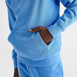 Sudadera con Capucha para Niños, Algodón y Poliéster, Estilo Urbano, Hip Hop, para Niños y Niñas, Logotipo Personalizado, Sudadera Lisa - Product Image 5