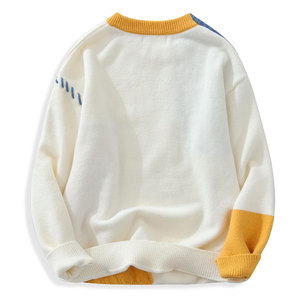 Sudadera de Manga Larga para Hombre, Diseño Personalizado al por Mayor, Cuello Redondo, Patrón Sólido, Ropa Urbana para Invierno, Fabricada para Exteriores - Product Image 2