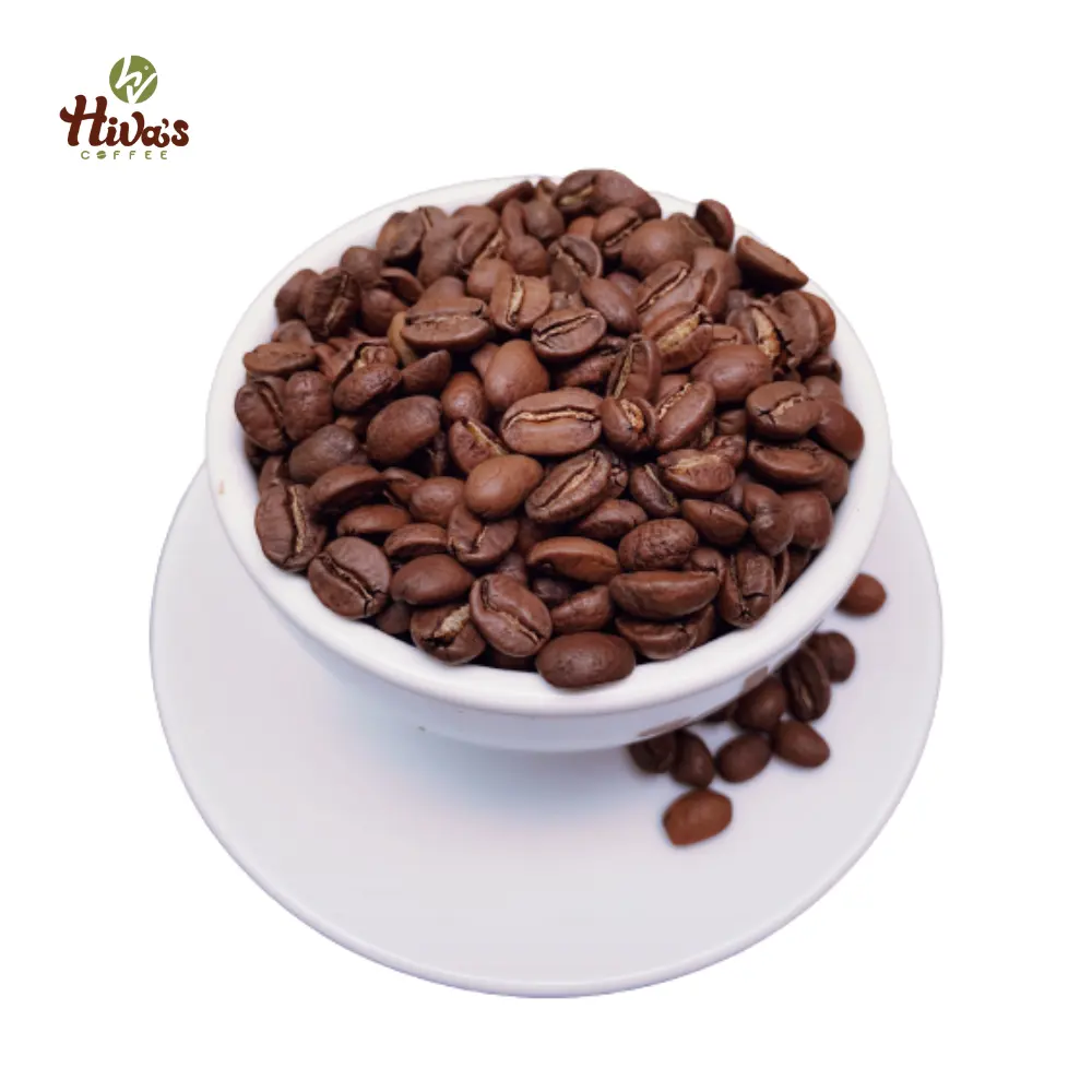 Premium Arabica kahve marka Vietnam kavrulmuş kahve çekirdekleri 1kg OEM kabul edin. Iyi fiyat, güçlü koku, meyveli, asit, tatlı