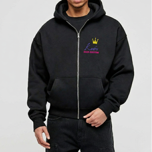 <span class=keywords><strong>Felpa</strong></span> <span class=keywords><strong>con</strong></span> cappuccio in pile invernale personalizzata <span class=keywords><strong>con</strong></span> doppia zip intera, 350/400/450 GSM, ODM, <span class=keywords><strong>marrone</strong></span> tinta unita, 100% cotone pesante, stampa casual - Product Image 1