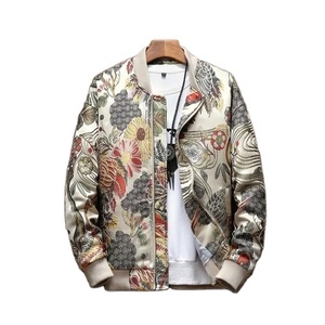 2025 nouvelle broderie hommes hiver Bomber veste Hip Hop Street Style vêtements en grande taille rue mode manteau - Product Image 3