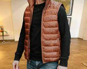 Nouvelles vestes sans manches pour hommes très vendues, vestes légères et pliables pour hommes, gilets matelassés unisexes - Product Image 5