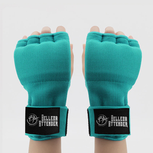 Custom Gel Padded Punching Glove with Hand Wrap <b>Bandages</b> Inner Boxing Gear and Protection - Product Image 6
