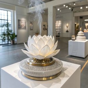 Quemador de incienso de acero inoxidable Natural 100% ecológico árabe de lujo elegante soporte Bakhoor para decoración de Ramadán celebraciones Eid - Product Image 1