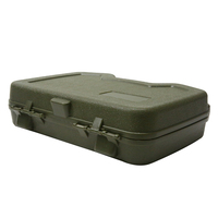 320mm x 200mm x 75mm Western Case Mallettes de protection en plastique noir avec mousse anti-déchirure
