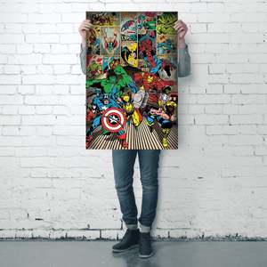 Póster de los Héroes de Marvel, Material de Papel Resistente - Product Image 3