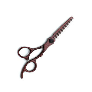 Tijeras de adelgazamiento del cabello Fancy Handel, tijeras de corte de cabello recubiertas de Color, herramientas de adelgazamiento del cabello con reposapiés ajustable - Product Image 2