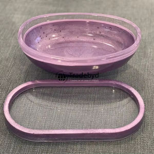 Bol en résine de qualité supérieure accent décoratif pour cuisine servant table à manger ou étagère décor par Tradebyd - Product Image 1