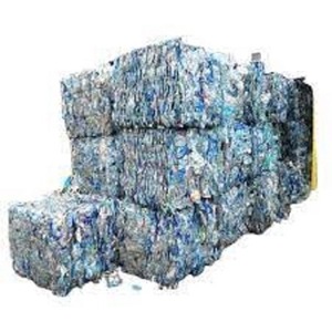 เกล็ดพลาสติก RPET จากขวด PET สีขาว รีไซเคิล / เกล็ด PET โพลีเอทิลีนเทเรฟทาเลต - Product Image 1