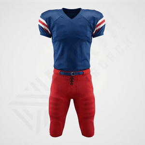 Breathable Lightweight American Football Uniform Customized Logo Design Your Own American Football <b>Performance</b> Athletic <b>Wear</b> - Product Image 1