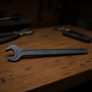 Clé à molette 894 85 mm, clé blanche, longueur 680 mm, outils d'atelier noirs - Product Image 3