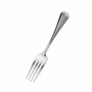 Fourchette en métal argenté, artisanat indien, pour la maison, l'hôtel, la salle à manger, design simple et sobre, pour servir les aliments et les fruits - Product Image 1