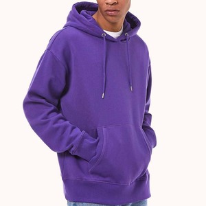 Sudaderas con Capucha para Hombre, de Secado Rápido y Transpirables, para Otoño, con Estampado Personalizado OEM/ODM, Ecológicas, de Alta Calidad, 320g, Color Morado - Product Image 1