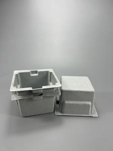 Inserts en pulpe moulée écologiques ; Inserts personnalisés pour l'électronique, les produits numériques et les boîtes-cadeaux cosmétiques. - Product Image 1
