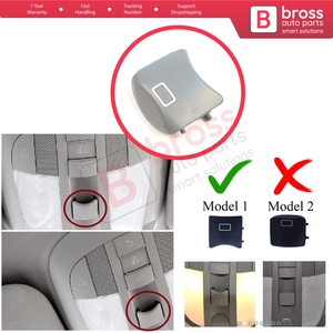 ฝาครอบปุ่มควบคุมหลังคาซันรูฟ BSR623 สีเทา สำหรับรถยนต์ ML Class W164 GL Class X164 R Class W251 16482071858K67 - Product Image 5