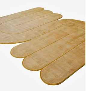 Conception de Logo personnalisé de haute qualité Sumai laine soie mur-à-mur imprimé tapis boucle Pile coton noué à la main pour la cuisine nouveau - Product Image 6