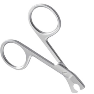 Tijeras para Uñas de 4.5 Pulgadas, Instrumento Quirúrgico Veterinario de Acero Inoxidable para Cortar Uñas, para el Cuidado de Animales - Product Image 1