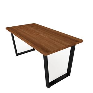 CPT7217-120 tavolo da pranzo lgın tinta unita Teak 120x70