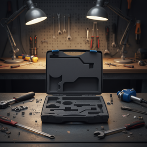 Boîte à outils en plastique Gedore KL-0280-2990 avec insert en mousse (vide) - Product Image 3