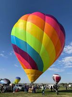 AX-12 ballon à Air chaud habité par l'homme 5m géant étanche PVC Oxford balle gonflable Promotion extérieure lampe à LED modèle d'expédition en mer