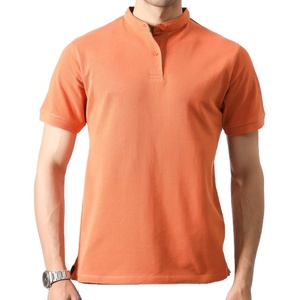 เสื้อยืดคอปกติดกระดุม ทรงปกติ สีพื้น แฟชั่นคุณภาพสูง ขายดี เสื้อยืดสตรีทแวร์ แบบเรียบ - Product Image 6