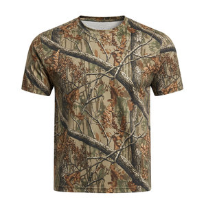 เสื้อยืดล่าสัตว์สีตามสั่ง คุณภาพสูง ผลิตในปากีสถาน ขายส่งจำนวนมาก - Product Image 1