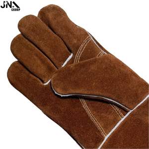 Gants de soudage en cuir à manchette longue Gants de travail de protection pour main et bras pour soudeur - Product Image 6