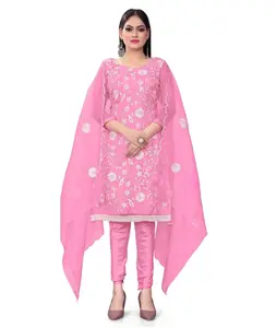 Último diseñador de aspecto pesado Salwar Kameez tradicional pakistaní mujeres Shalwar Kameez tela de alta calidad para ropa de boda