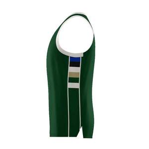 Maillots de basket-ball professionnels vêtements de sport d'équipe personnalisés séchage rapide évacuation de l'humidité broderie OEM ODM approvisionnement 2025 - Product Image 3