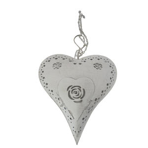 Plateau de service en métal au design moderne Plateau en forme de cœur noir avec texte en cuivre pour la maison, le restaurant et la décoration de mariage - Product Image 4