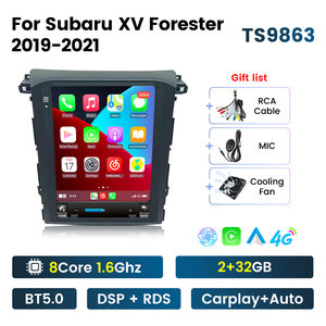 NaviFly NF più recente Android IPS schermo 360 macchina fotografica <span class=keywords><strong>auto</strong></span> play per <span class=keywords><strong>Subaru</strong></span> XV Forester 2019 2020 2021 supporto schermo diviso - Product Image 4