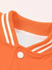 Chaqueta de béisbol universitaria con estilo de tamaño regular para hombre, gran oferta, chaqueta ligera con letras de calidad superior - Product Image 4