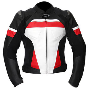 เสื้อแข่งรถมอเตอร์ไซค์หนังมืออาชีพร้อยละ100 | พร้อมสำหรับลู่และถนน - Product Image 1