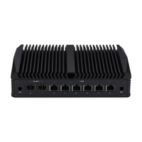 K30900SE NAS Office Server Applications Intel Pentium 5405U Core I3 10110U 6x 2.5G LAN Dual 10G SFP+ Firewall Mini PC