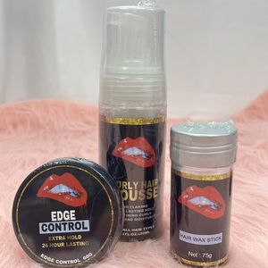 <span class=keywords><strong>Colle</strong></span> pour perruque, contrôle des bords, stylo de teinture pour cheveux, un ensemble, kit de perruque, étiquette privée, <span class=keywords><strong>colle</strong></span> pour dentelle, mousse, produits pour cheveux - Product Image 2